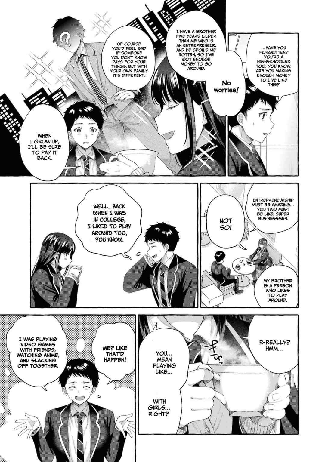 Kibishii Onna Joushi ga Koukousei ni Modottara Ore ni Dere Dere suru Riyuu ~Ryou Kataomoi no Yarinaoshi Koukousei Seikatsu~ Chapter 4 page 5