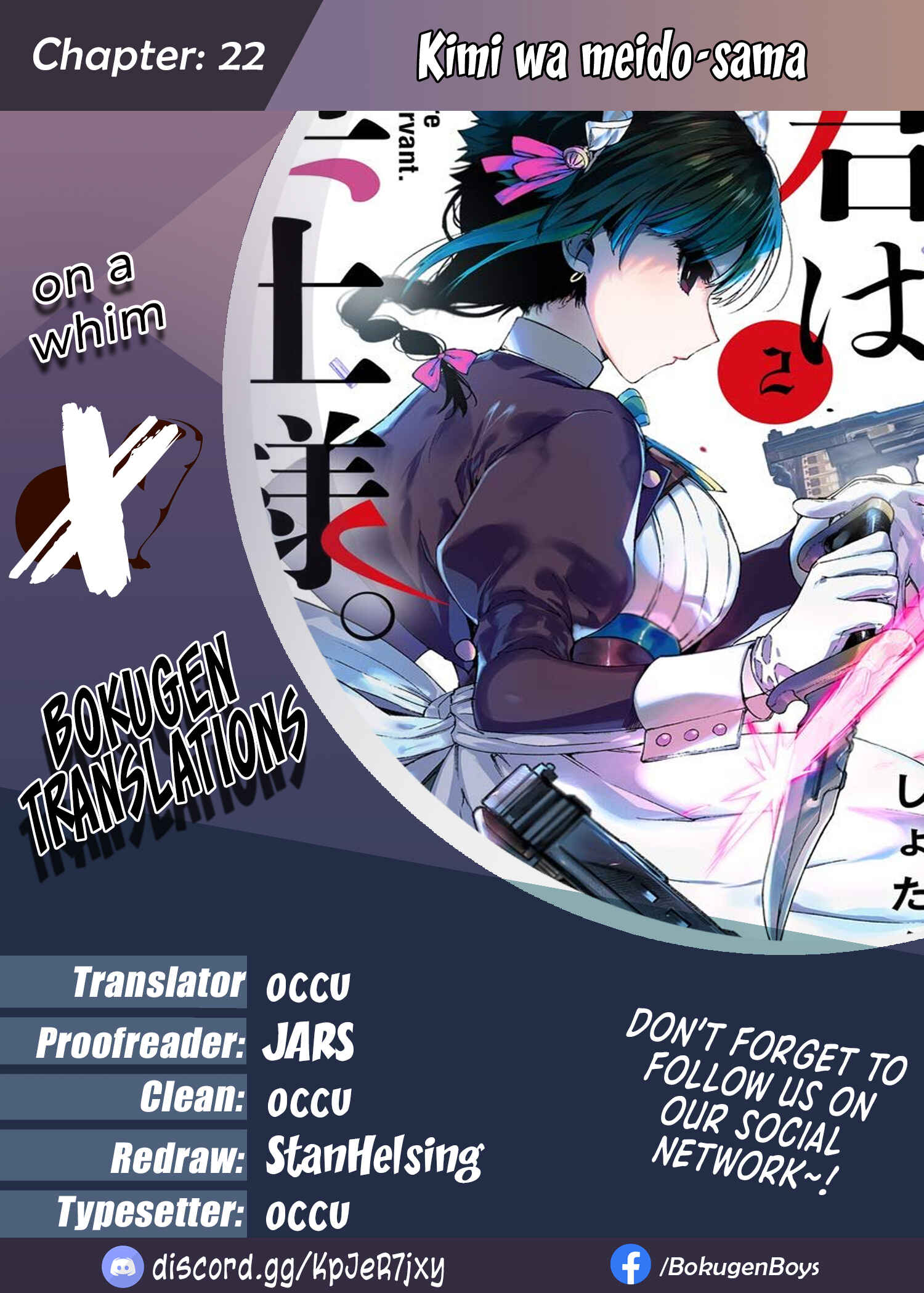 Kimi wa Meido-sama Chapter 22 page 0