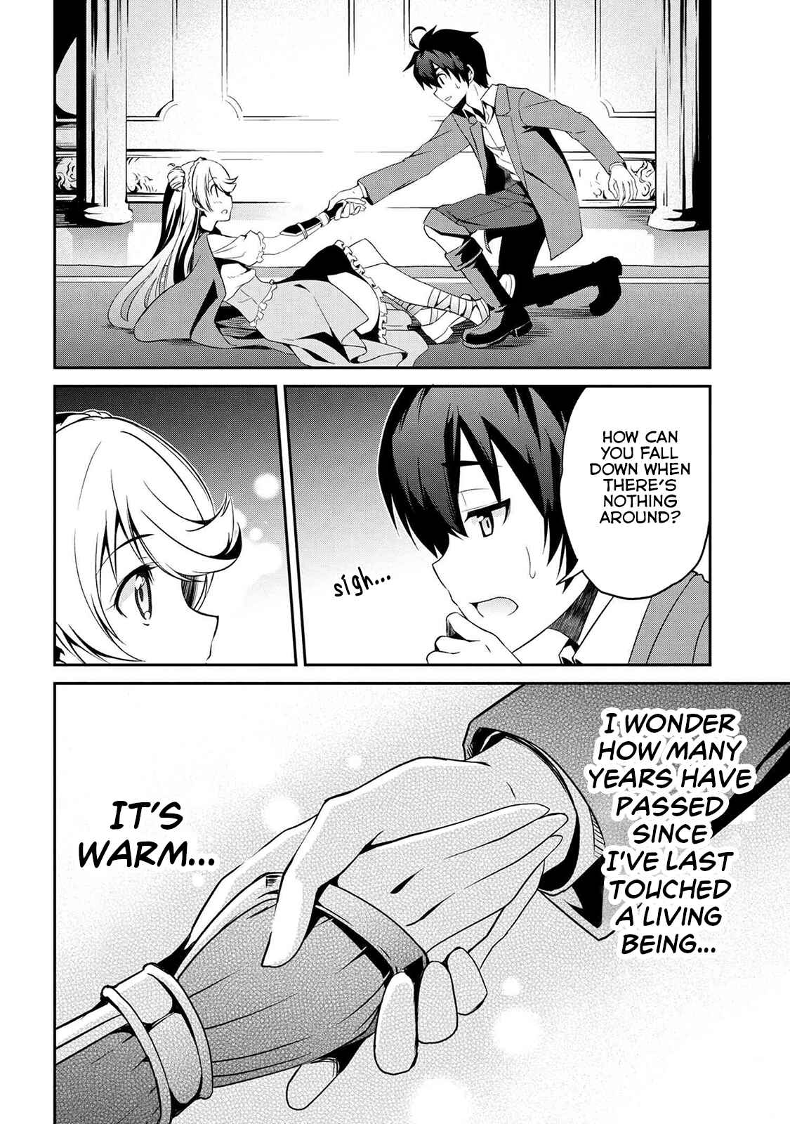 Kimi wa Shinenai Hai Kaburi no Majo Chapter 1.4 page 11