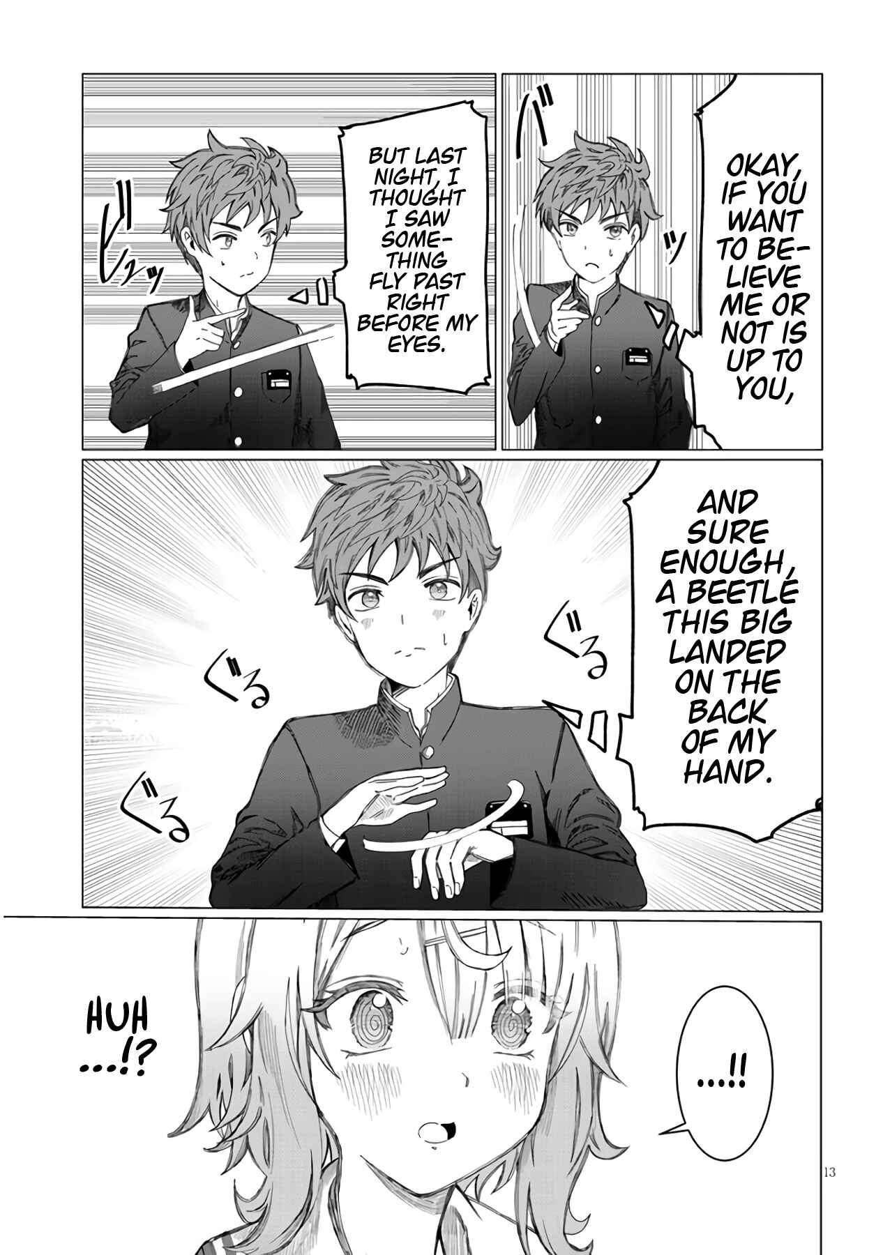 Kimi wa Yakamashi Tojite yo Kuchi o! Chapter 1 page 14