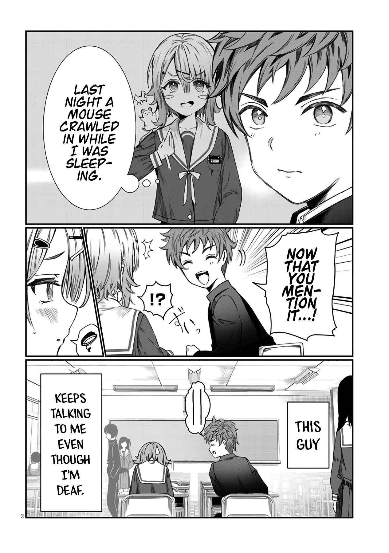 Kimi wa Yakamashi Tojite yo Kuchi o! Chapter 1 page 3