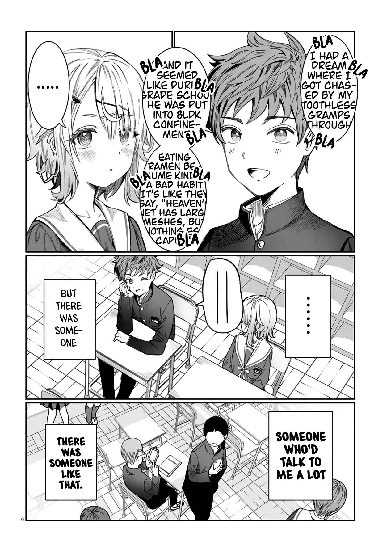 Kimi wa Yakamashi Tojite yo Kuchi o! Chapter 1 page 7