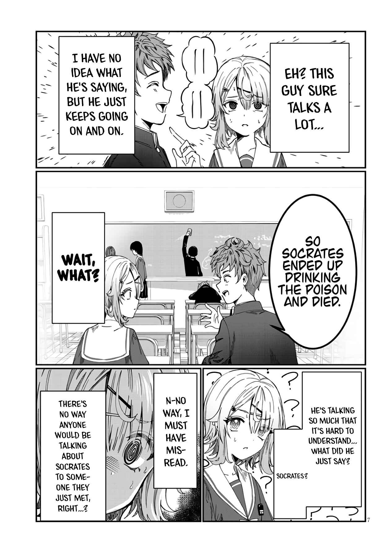 Kimi wa Yakamashi Tojite yo Kuchi o! Chapter 1 page 8