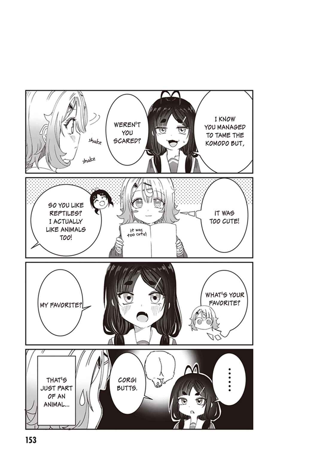 Kimi wa Yakamashi Tojite yo Kuchi o! Chapter 10.5 page 0