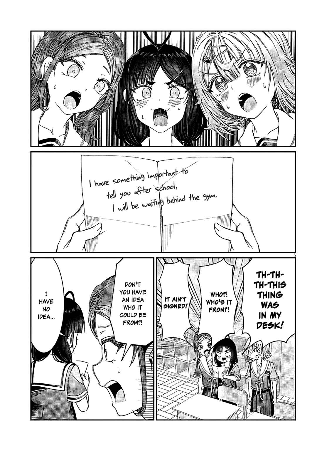 Kimi wa Yakamashi Tojite yo Kuchi o! Chapter 31 page 4