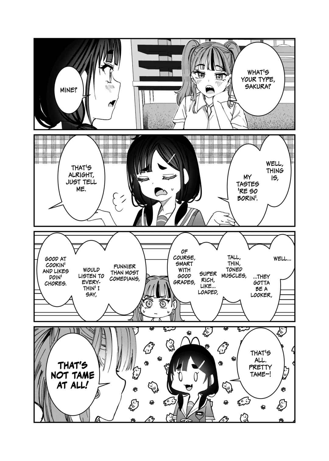 Kimi wa Yakamashi Tojite yo Kuchi o! Chapter 36.5 page 0