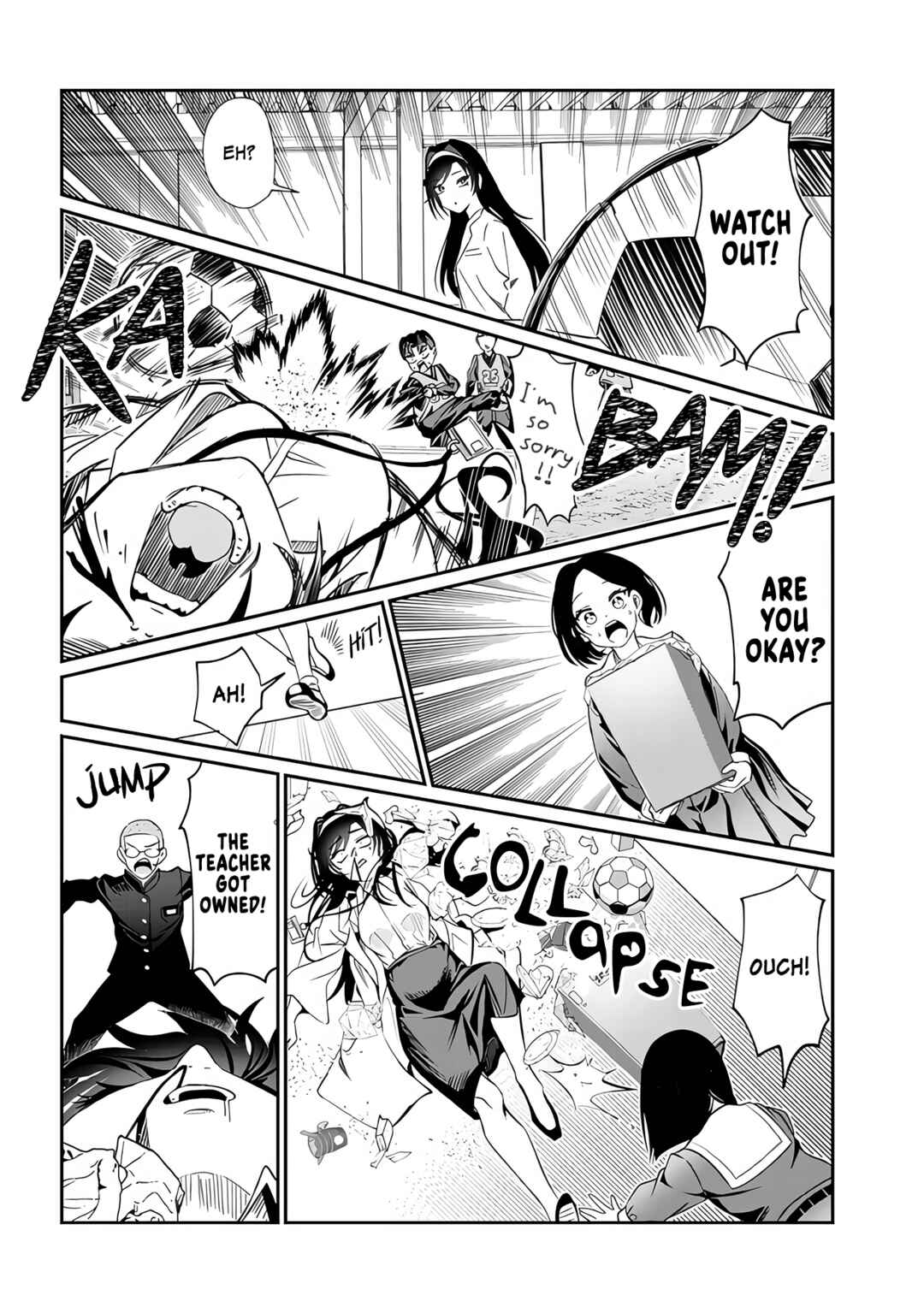 Kimi wa Yakamashi Tojite yo Kuchi o! Chapter 38 page 1