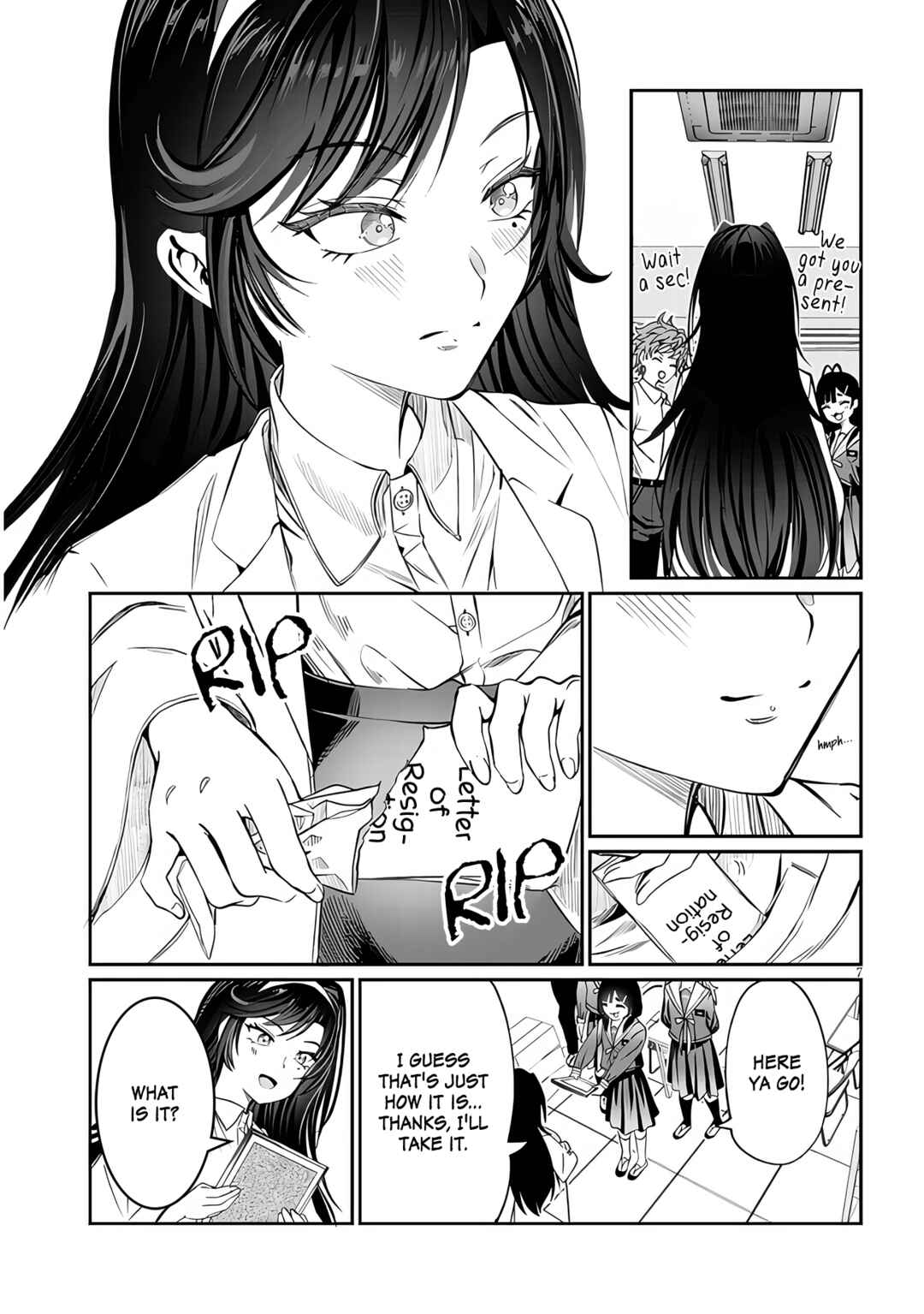 Kimi wa Yakamashi Tojite yo Kuchi o! Chapter 38 page 6