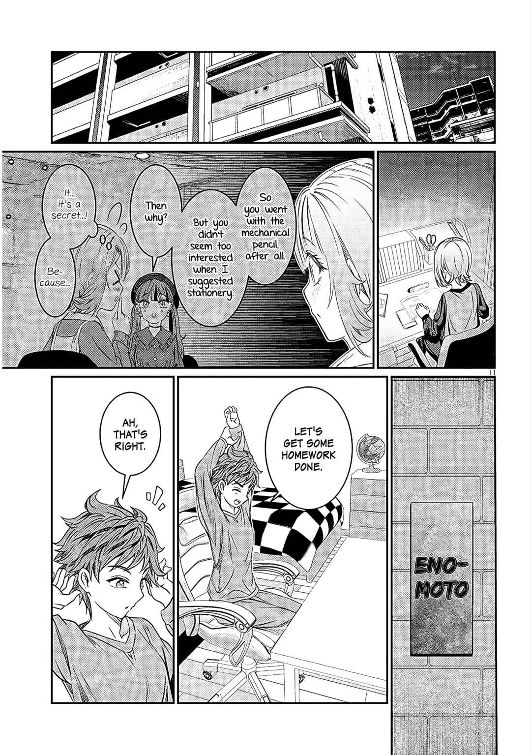 Kimi wa Yakamashi Tojite yo Kuchi o! Chapter 39 page 10