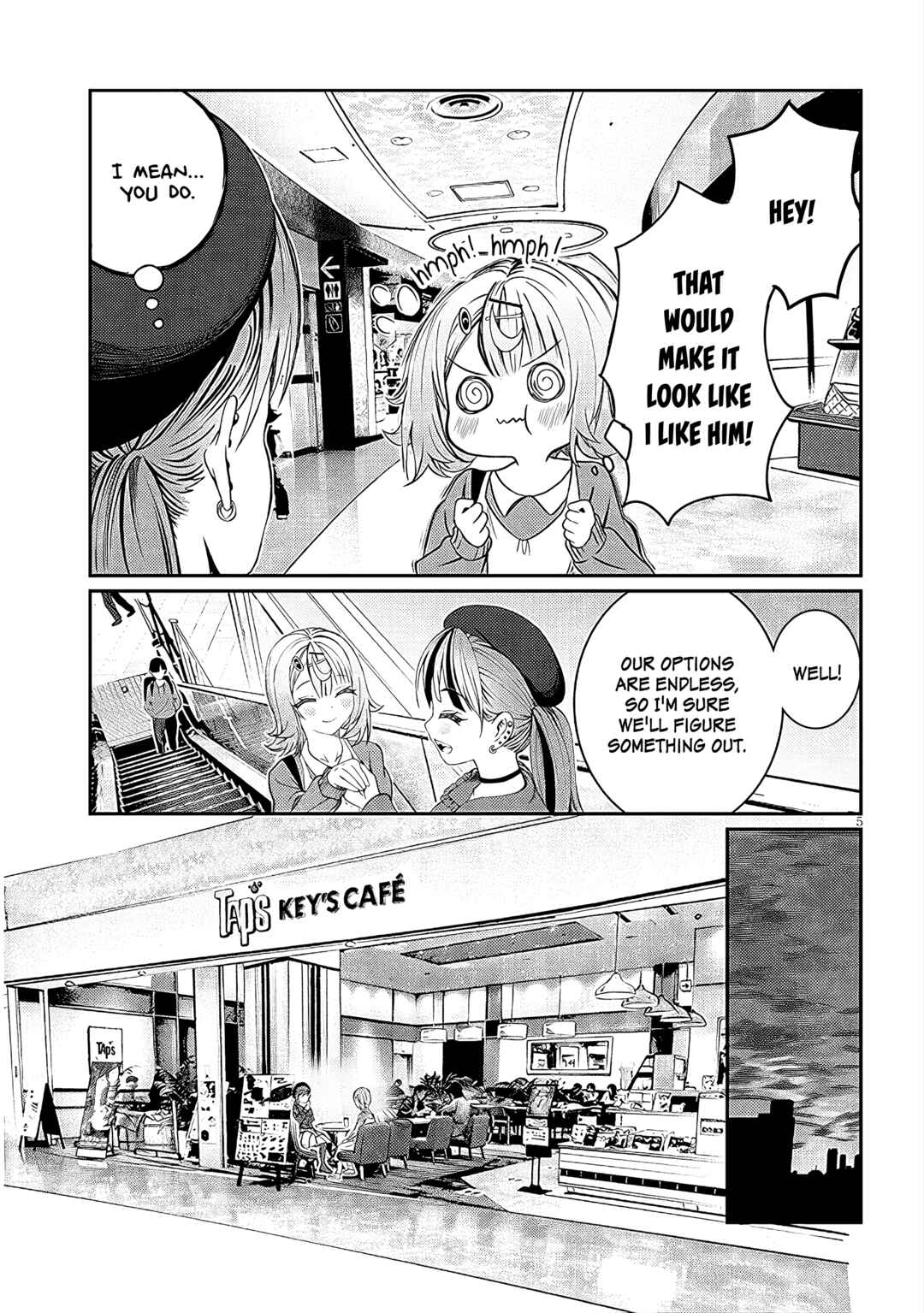 Kimi wa Yakamashi Tojite yo Kuchi o! Chapter 39 page 4