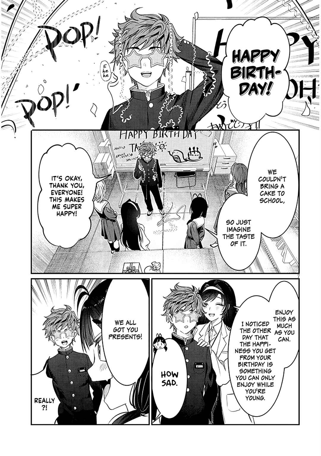 Kimi wa Yakamashi Tojite yo Kuchi o! Chapter 39 page 6
