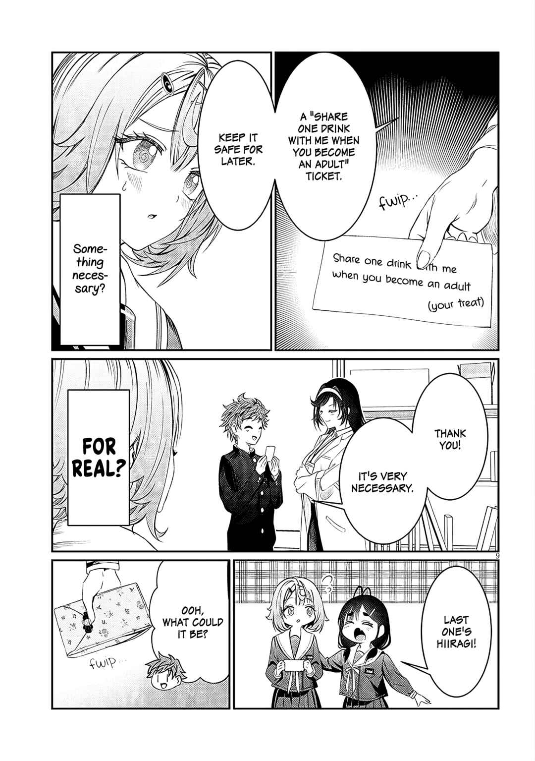 Kimi wa Yakamashi Tojite yo Kuchi o! Chapter 39 page 8