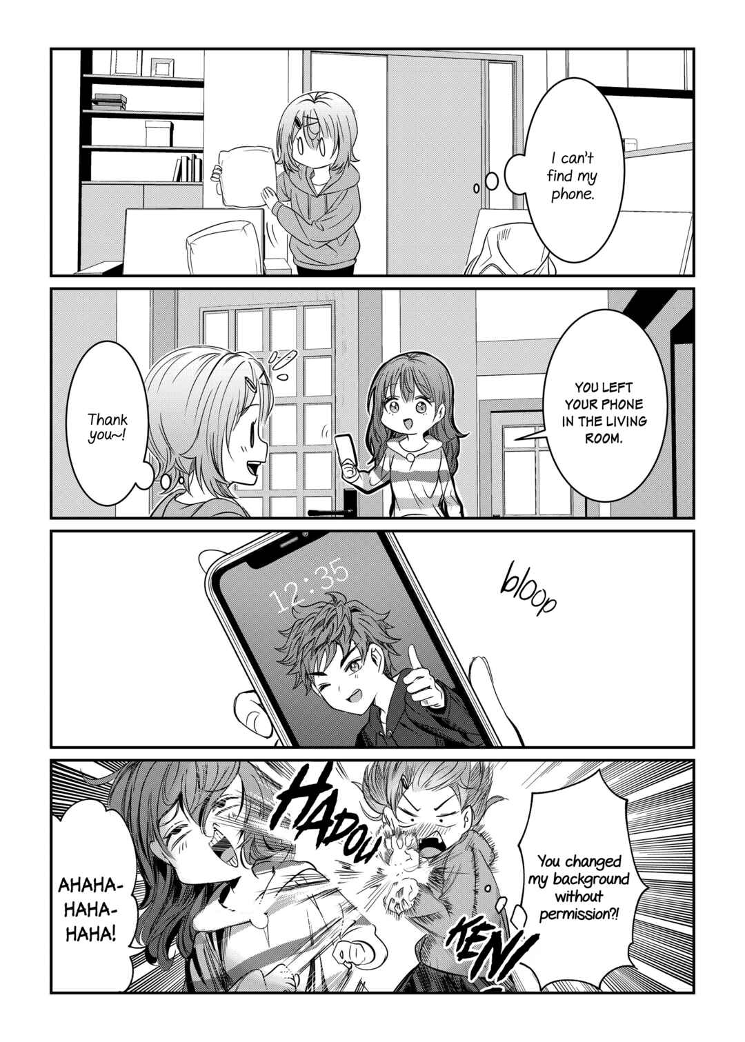 Kimi wa Yakamashi Tojite yo Kuchi o! Chapter 41.5 page 0