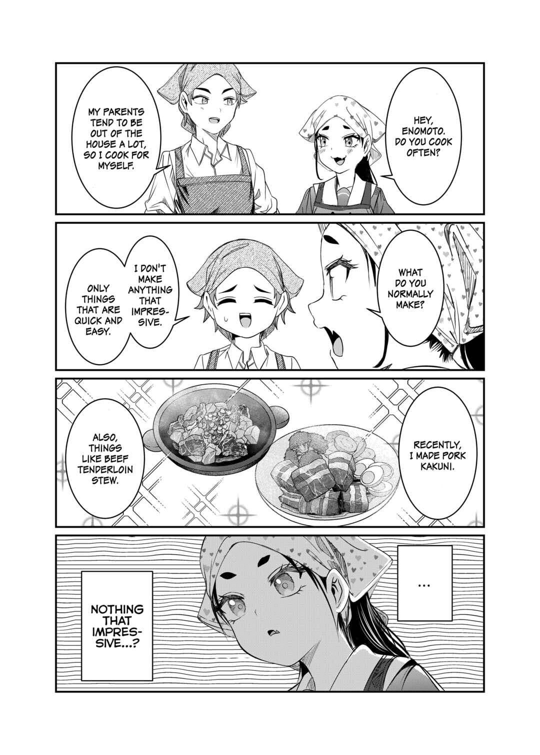 Kimi wa Yakamashi Tojite yo Kuchi o! Chapter 42.5 page 0