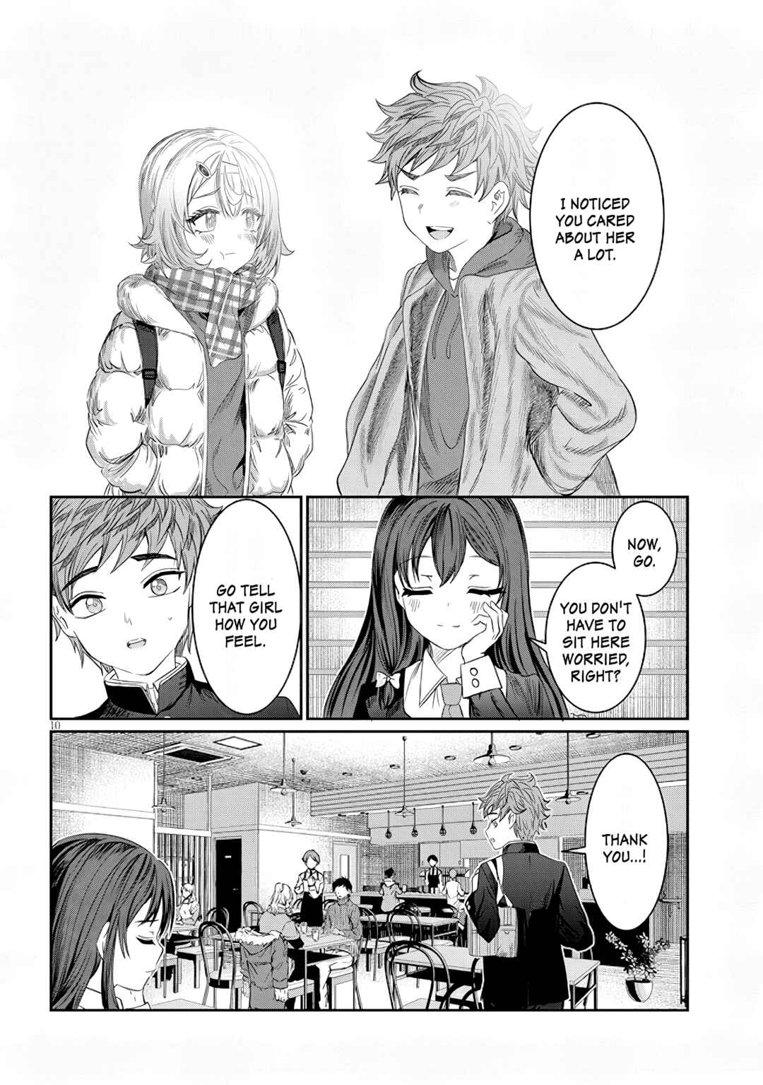 Kimi wa Yakamashi Tojite yo Kuchi o! Chapter 46 page 9