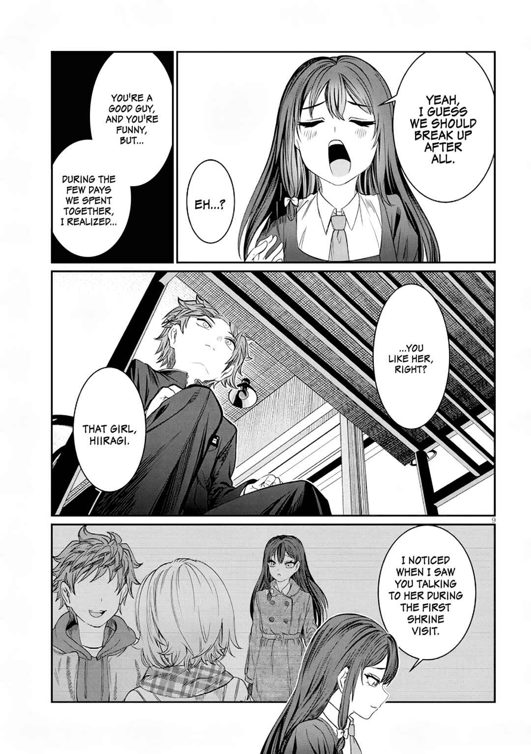 Kimi wa Yakamashi Tojite yo Kuchi o! Chapter 46 page 8