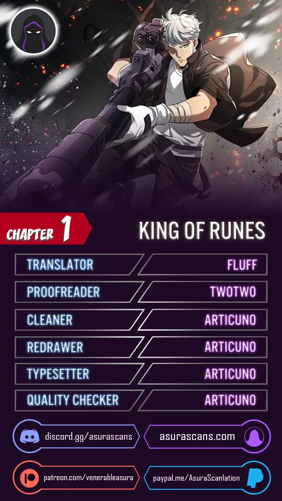 King of Runes Chapter 1 page 0