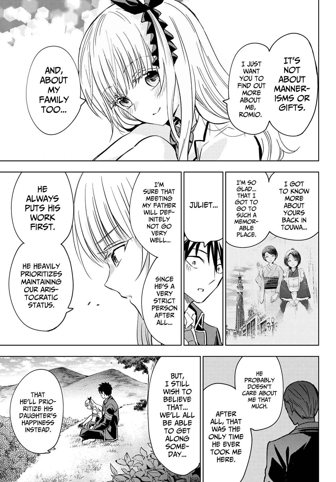 Kishuku Gakkou no Juliet Chapter 109 page 13