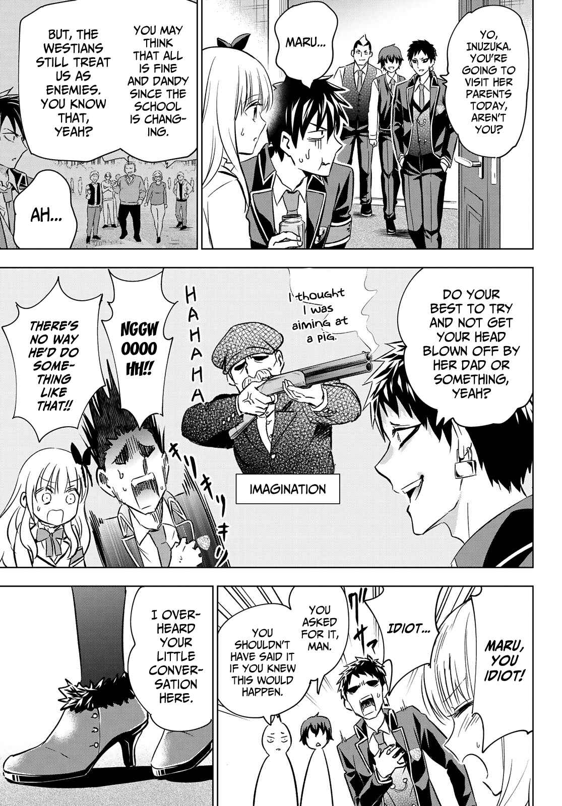 Kishuku Gakkou no Juliet Chapter 109 page 4