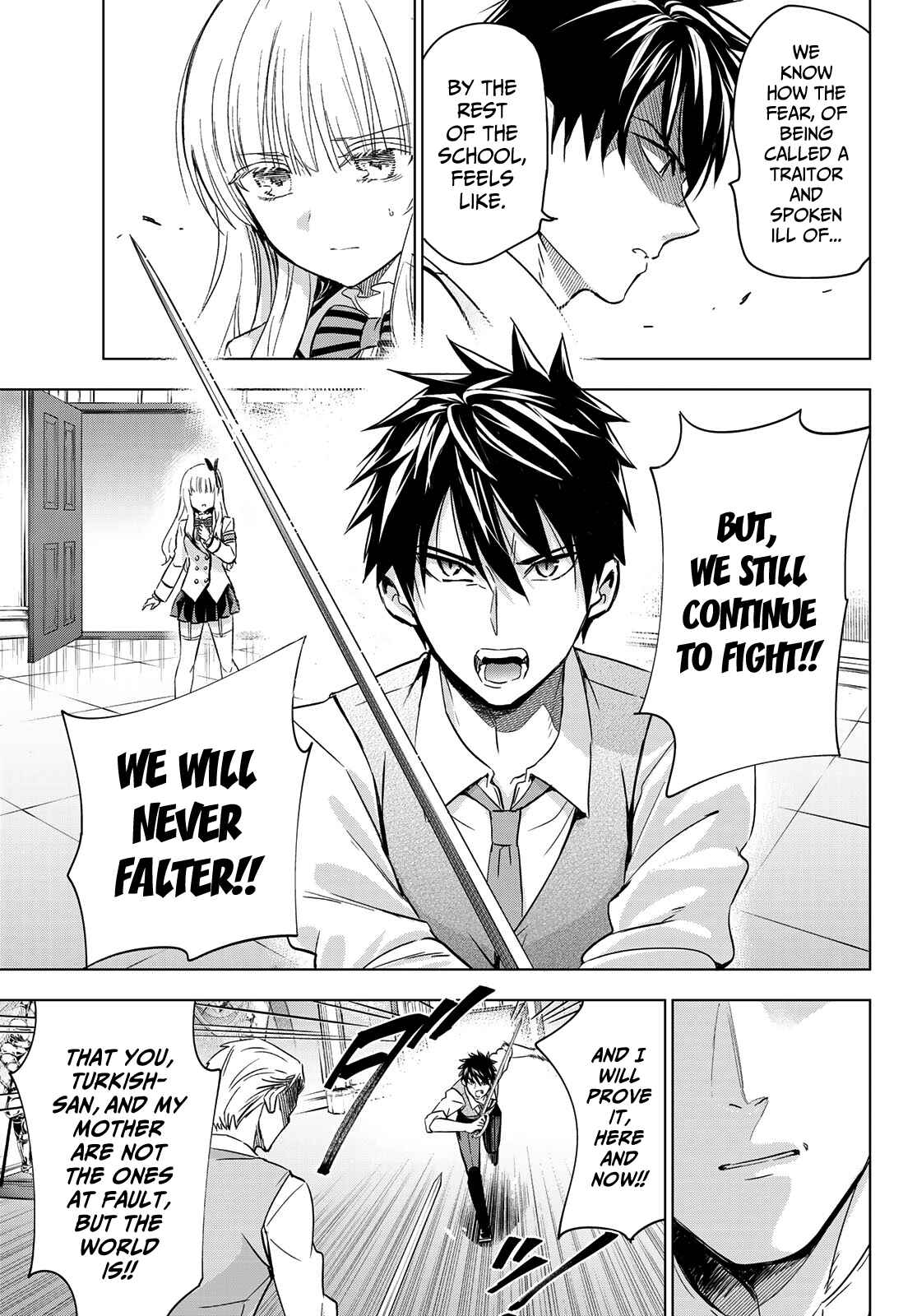 Kishuku Gakkou no Juliet Chapter 113 page 12