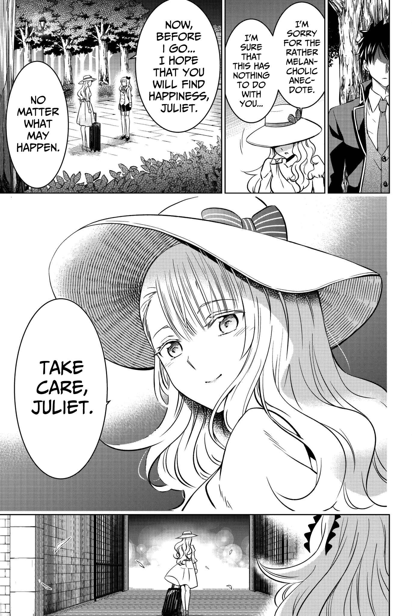 Kishuku Gakkou no Juliet Chapter 44 page 12