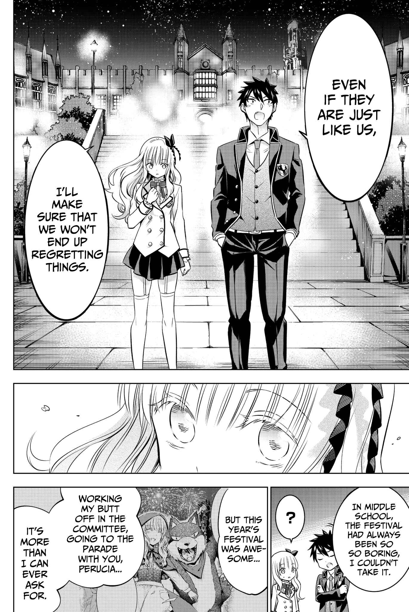 Kishuku Gakkou no Juliet Chapter 44 page 15