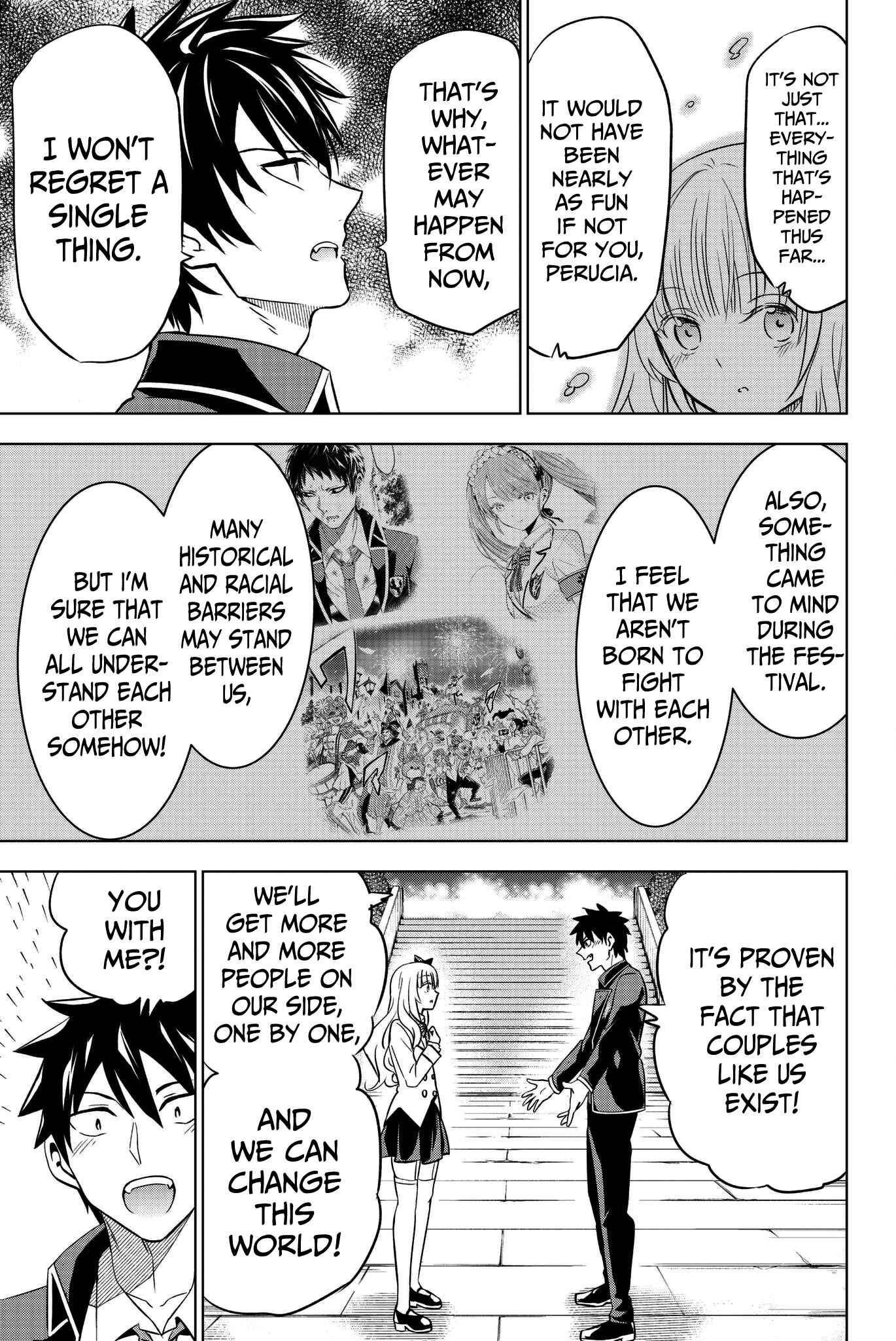 Kishuku Gakkou no Juliet Chapter 44 page 16