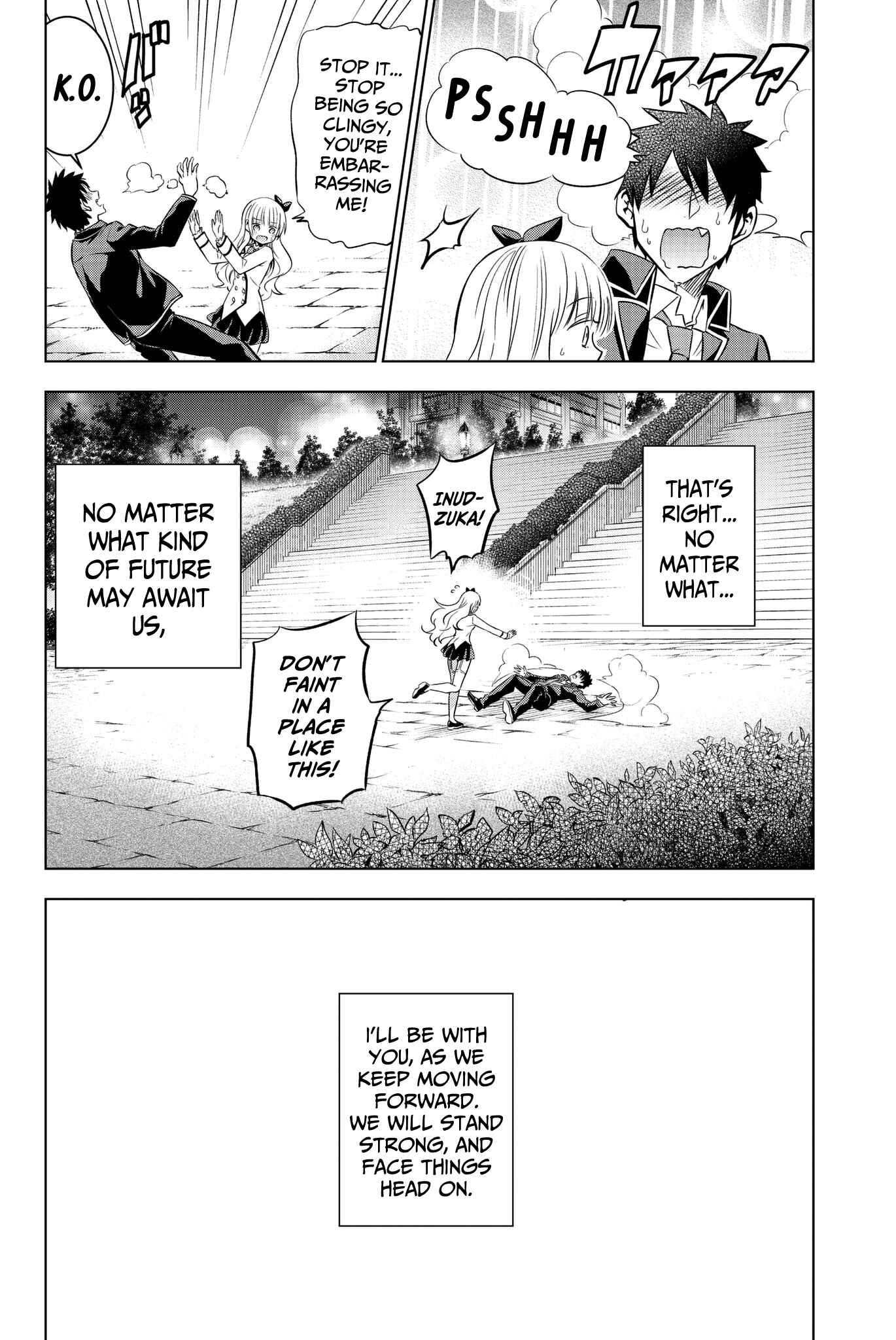 Kishuku Gakkou no Juliet Chapter 44 page 18