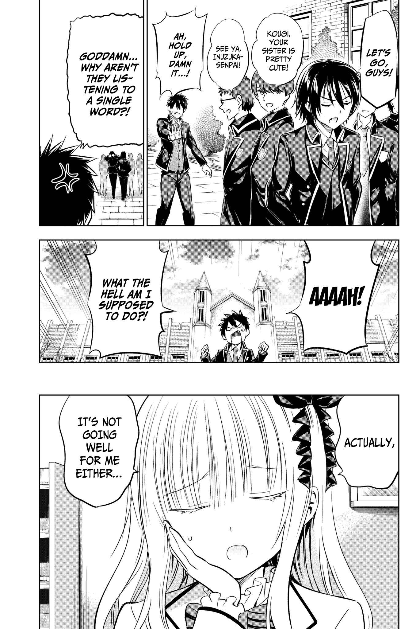 Kishuku Gakkou no Juliet Chapter 70 page 12