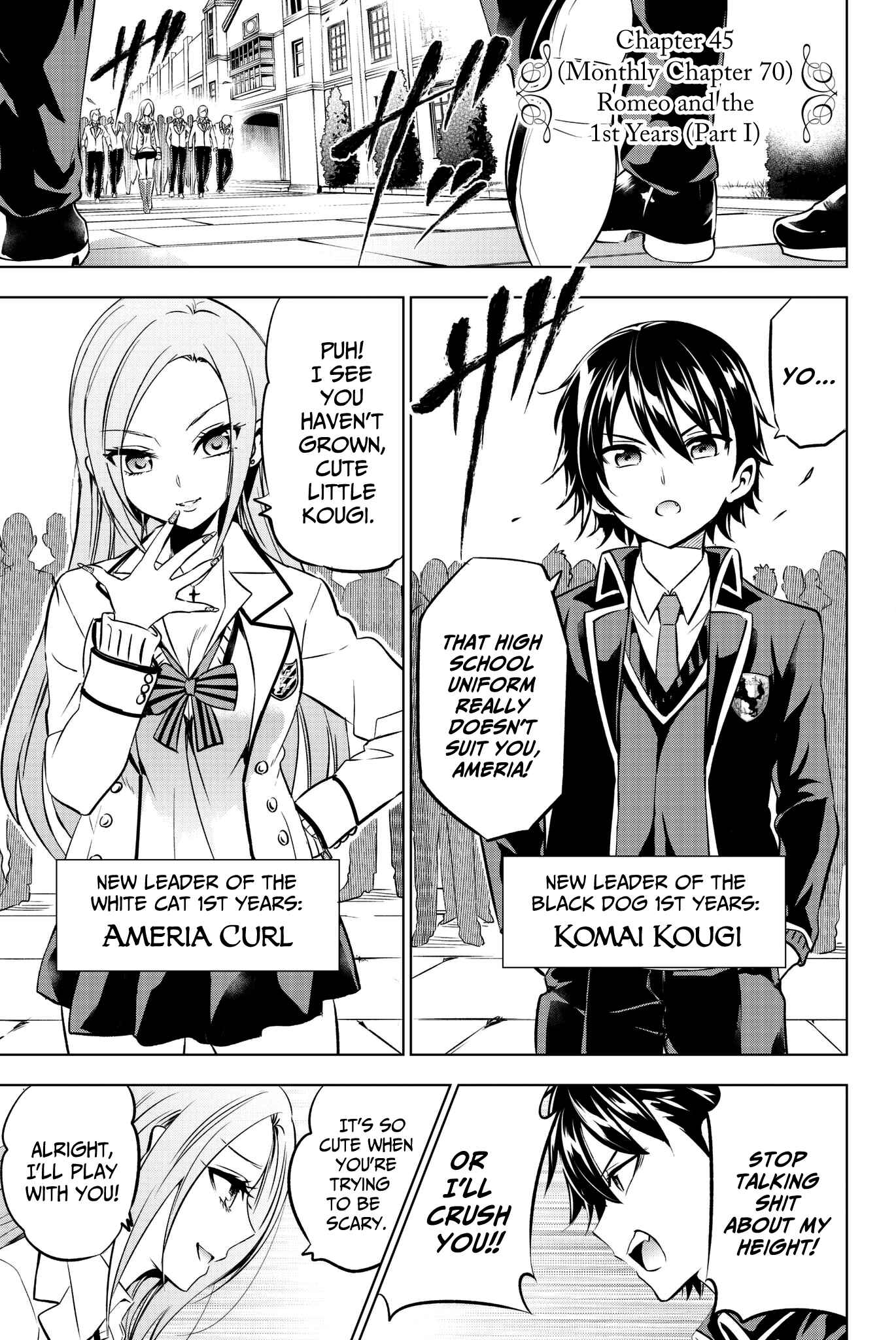 Kishuku Gakkou no Juliet Chapter 70 page 2
