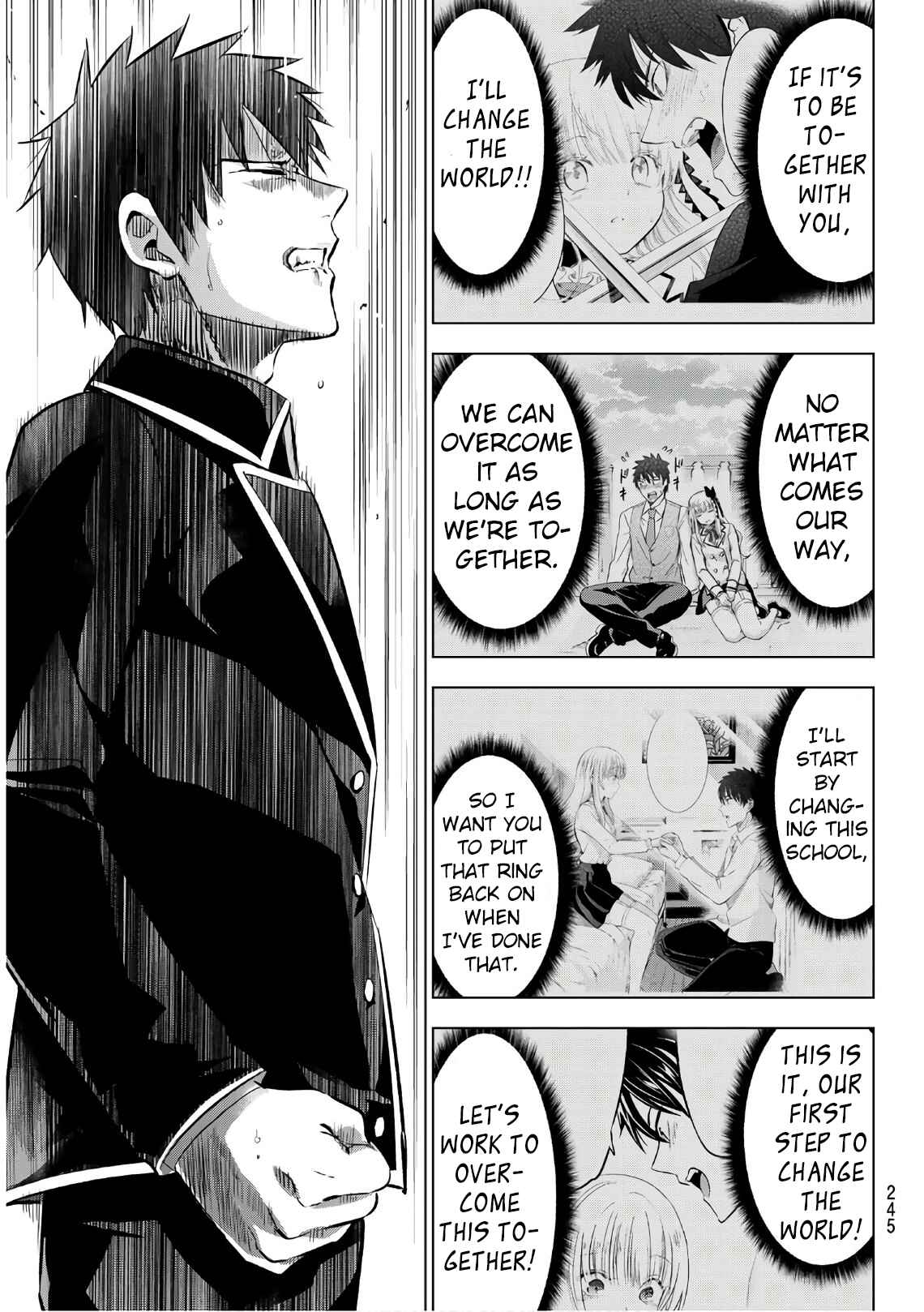 Kishuku Gakkou no Juliet Chapter 86 page 14