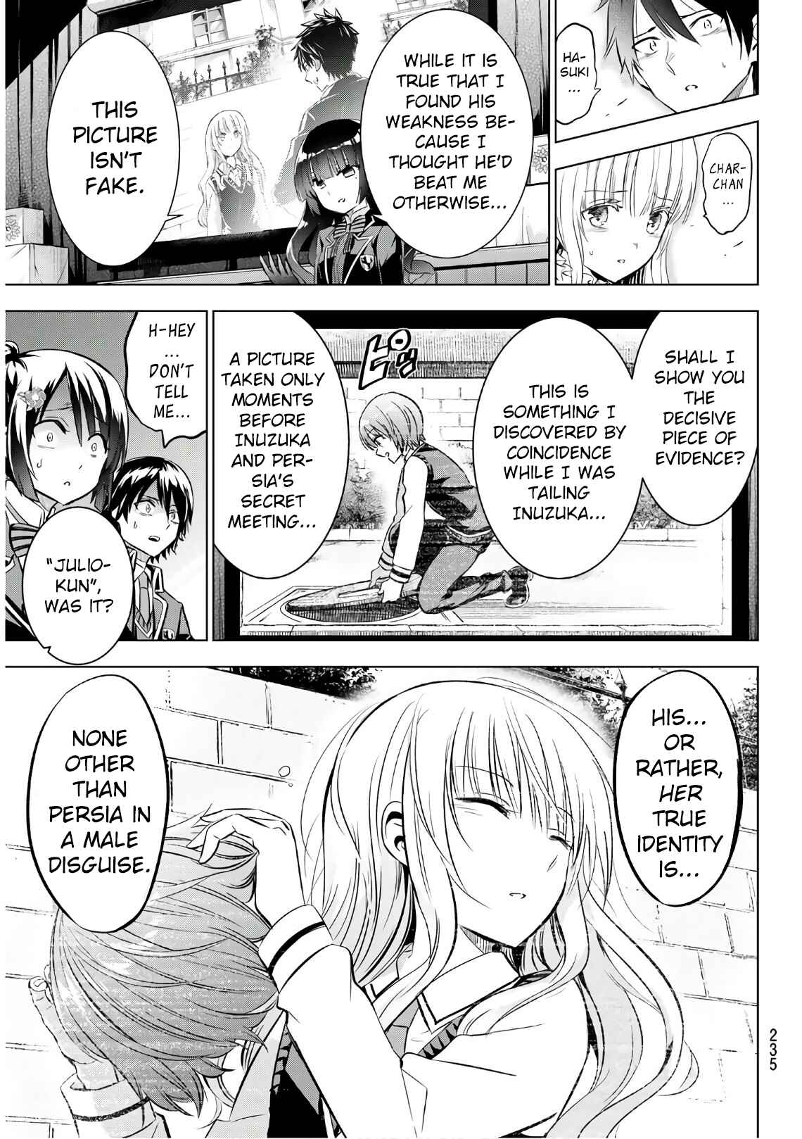 Kishuku Gakkou no Juliet Chapter 86 page 4