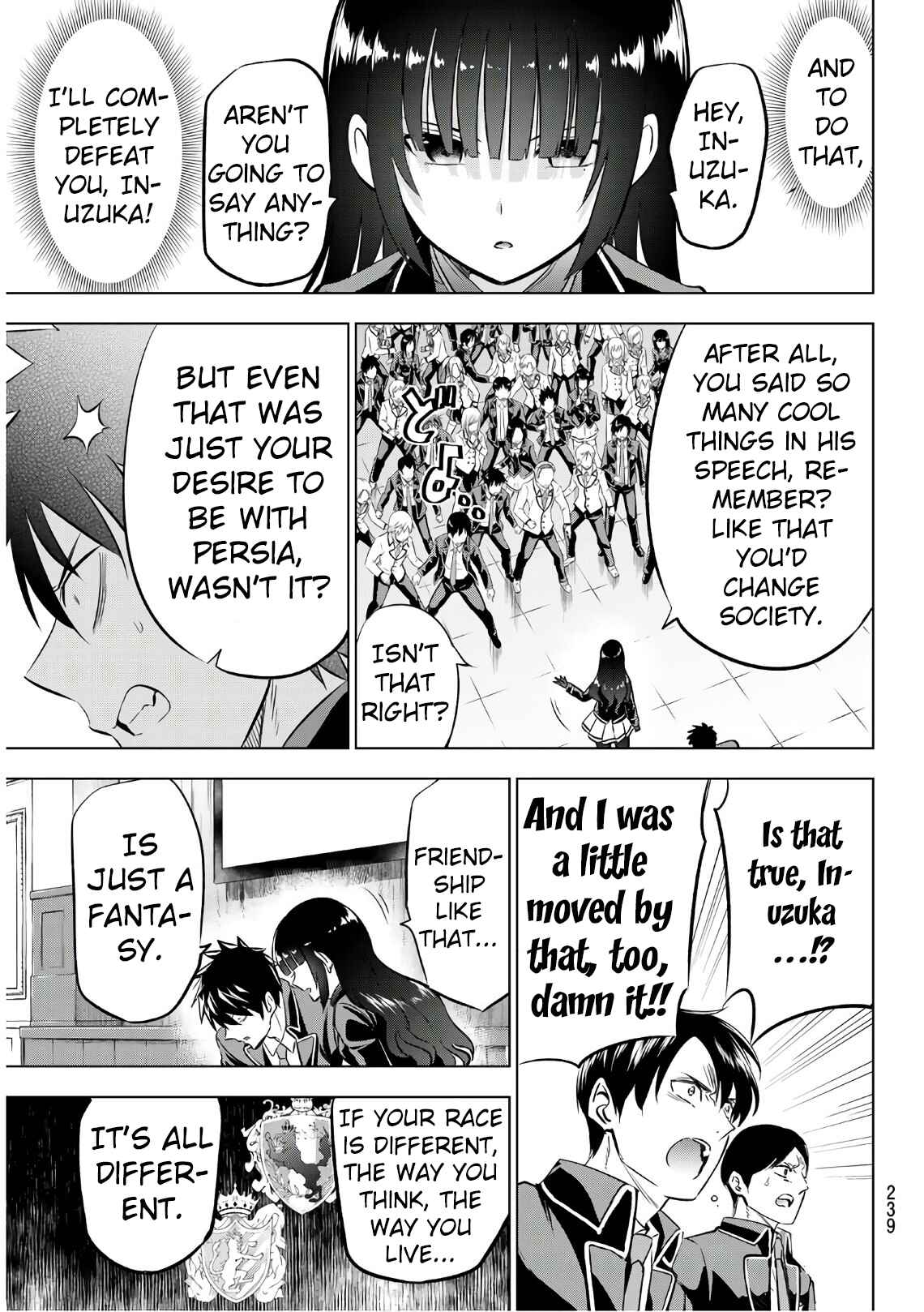 Kishuku Gakkou no Juliet Chapter 86 page 8