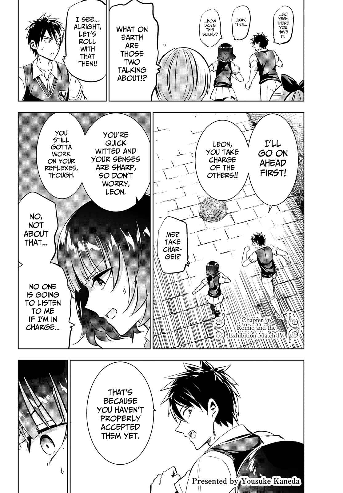 Kishuku Gakkou no Juliet Chapter 96 page 1