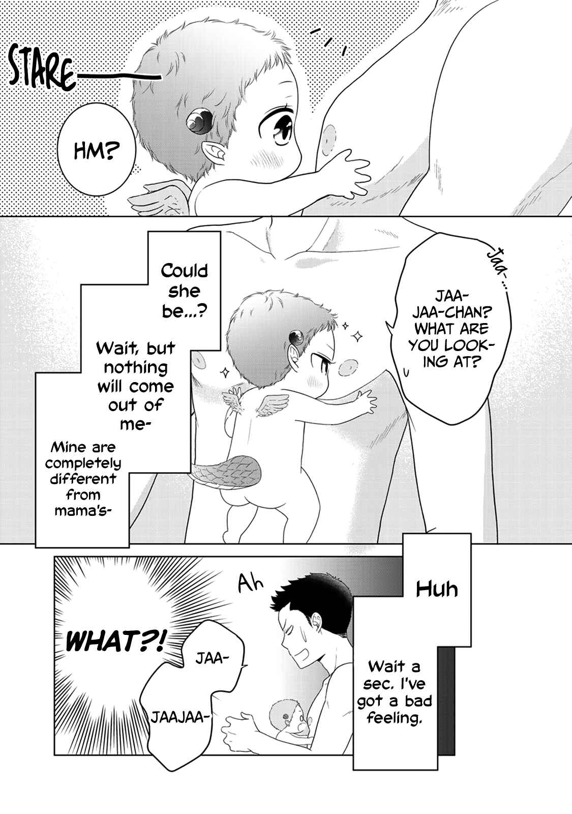 Kitaku Tochuu de Yome to Musume ga Dekita n dakedo, Dragon datta. Chapter 9 page 13