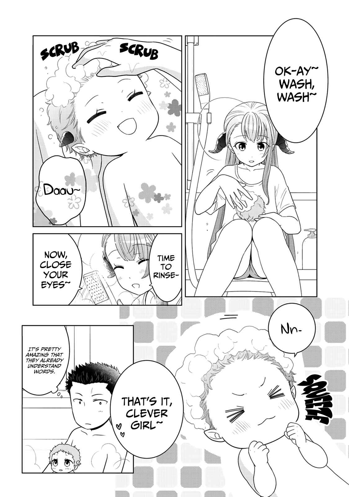 Kitaku Tochuu de Yome to Musume ga Dekita n dakedo, Dragon datta. Chapter 9 page 4