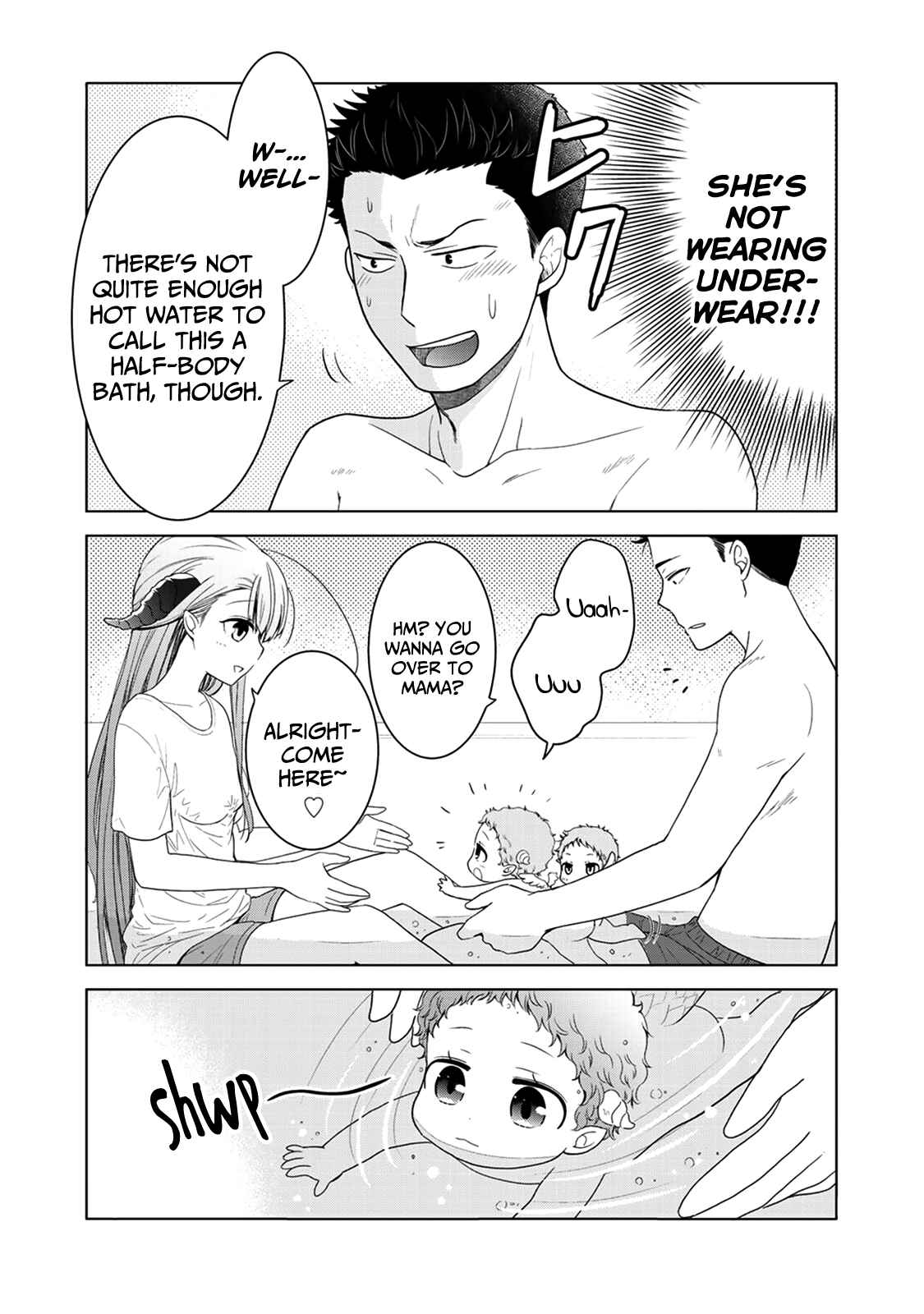 Kitaku Tochuu de Yome to Musume ga Dekita n dakedo, Dragon datta. Chapter 9 page 7