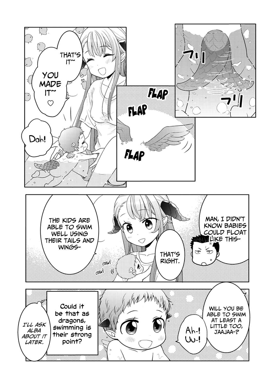Kitaku Tochuu de Yome to Musume ga Dekita n dakedo, Dragon datta. Chapter 9 page 8