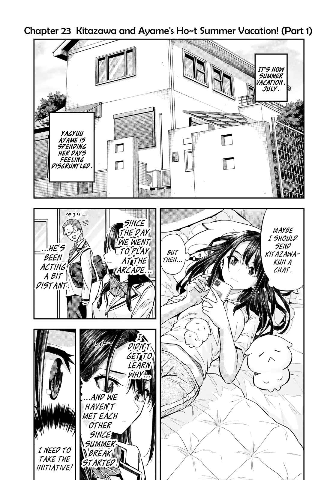 Kitazawa-kun wa A Class Chapter 23 page 1