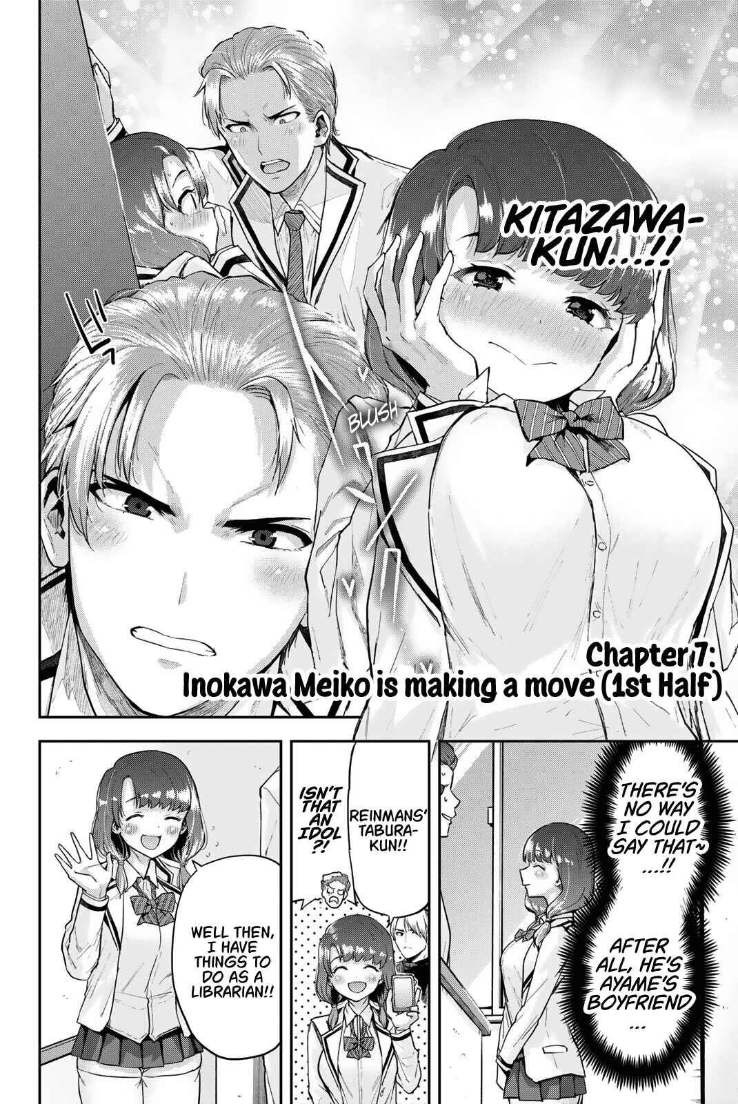 Kitazawa-kun wa A Class Chapter 7 page 1