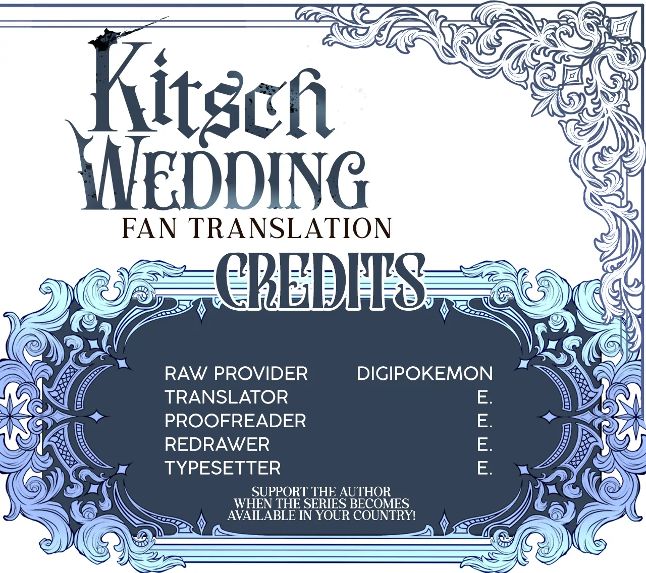 Kitsch Wedding Chapter 24 page 0