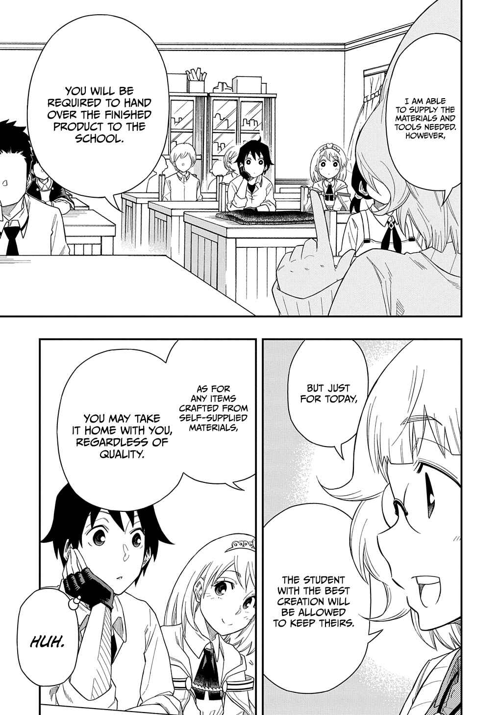 Kiyoubinbou, Jou wo Tateru – Kaitaku Gakuen no Rettousei na no ni, Joukyuu-shoku no Skill to Mahou ga Subete Tsukaemasu @COMIC Chapter 7 page 15