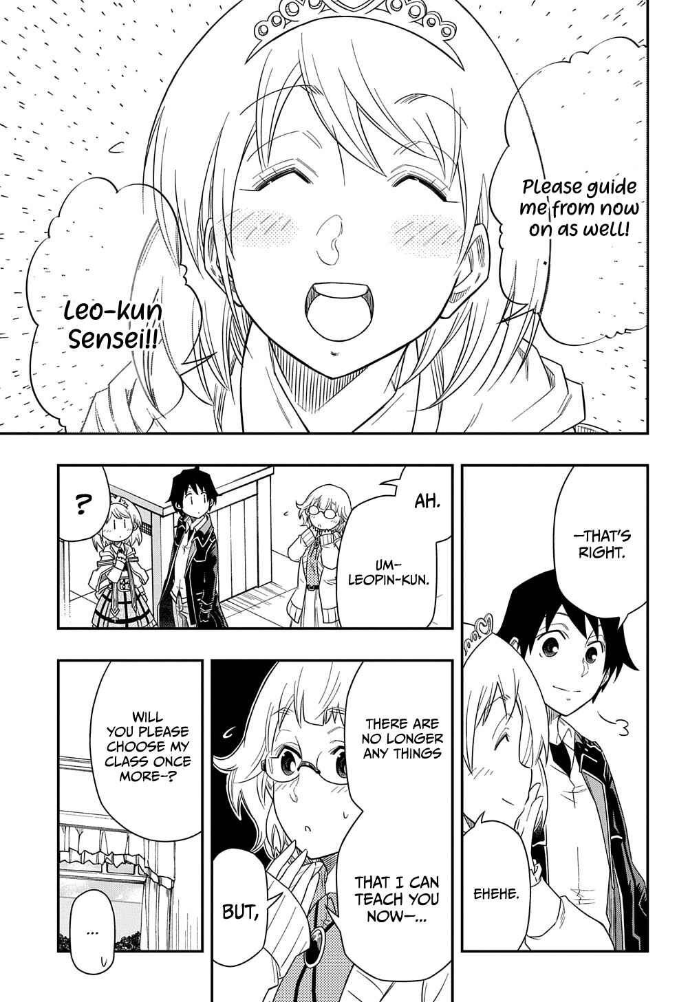 Kiyoubinbou, Jou wo Tateru – Kaitaku Gakuen no Rettousei na no ni, Joukyuu-shoku no Skill to Mahou ga Subete Tsukaemasu @COMIC Chapter 8 page 22