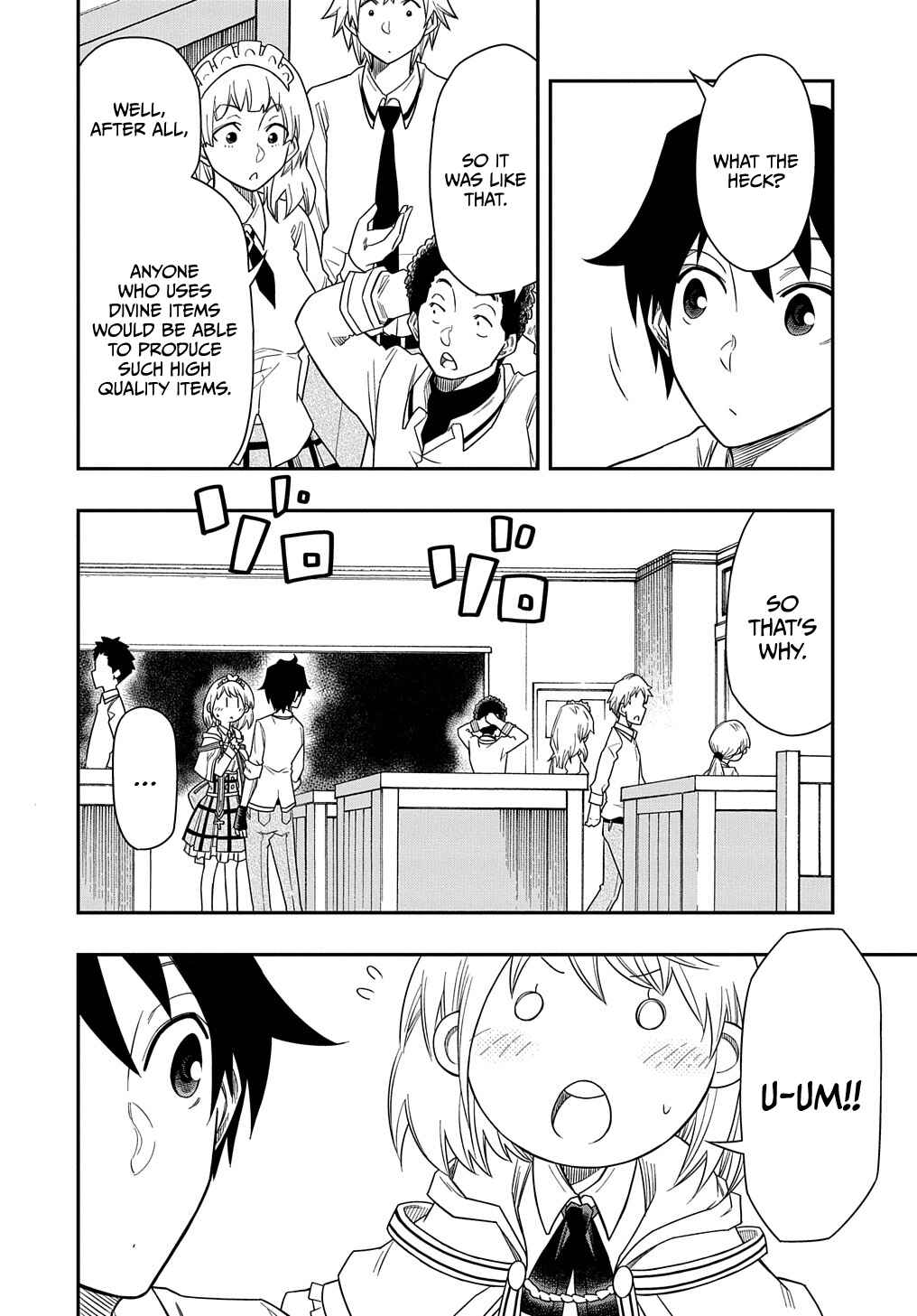 Kiyoubinbou, Jou wo Tateru – Kaitaku Gakuen no Rettousei na no ni, Joukyuu-shoku no Skill to Mahou ga Subete Tsukaemasu @COMIC Chapter 8 page 7