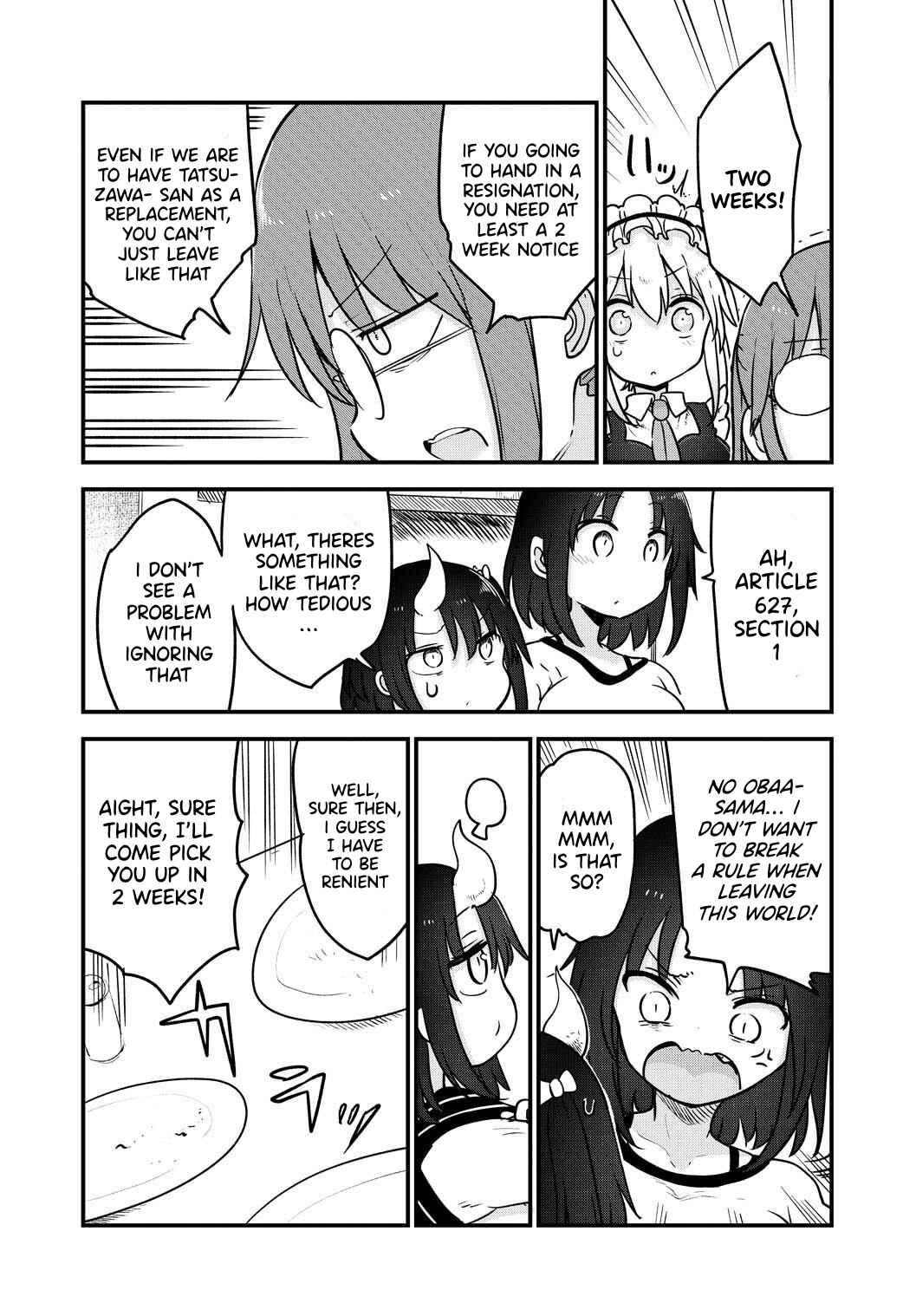 Kobayashi-san Chi no Maid Dragon Chapter 106 page 10