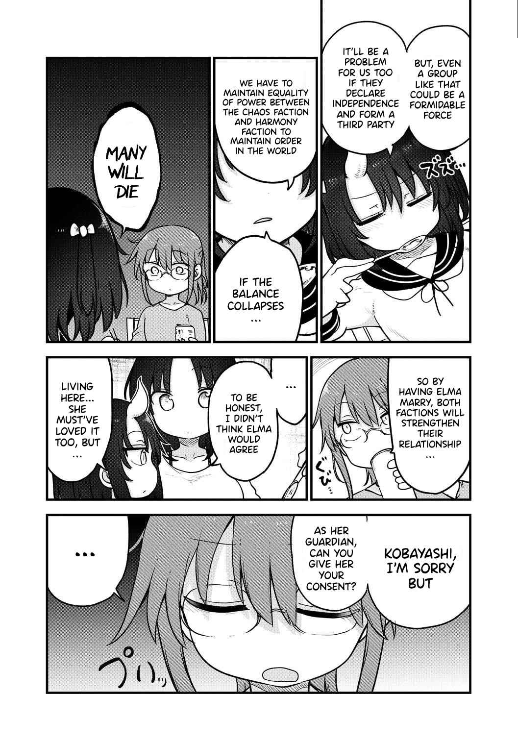 Kobayashi-san Chi no Maid Dragon Chapter 106 page 4