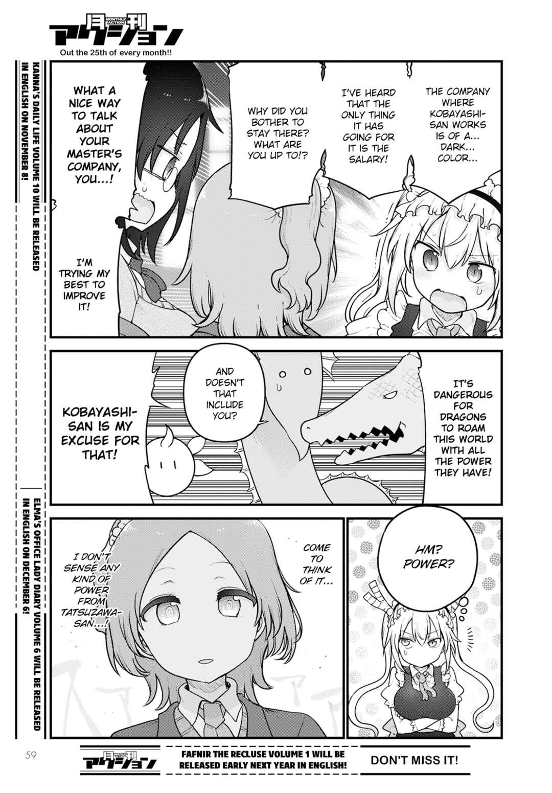 Kobayashi-san Chi no Maid Dragon Chapter 124 page 4