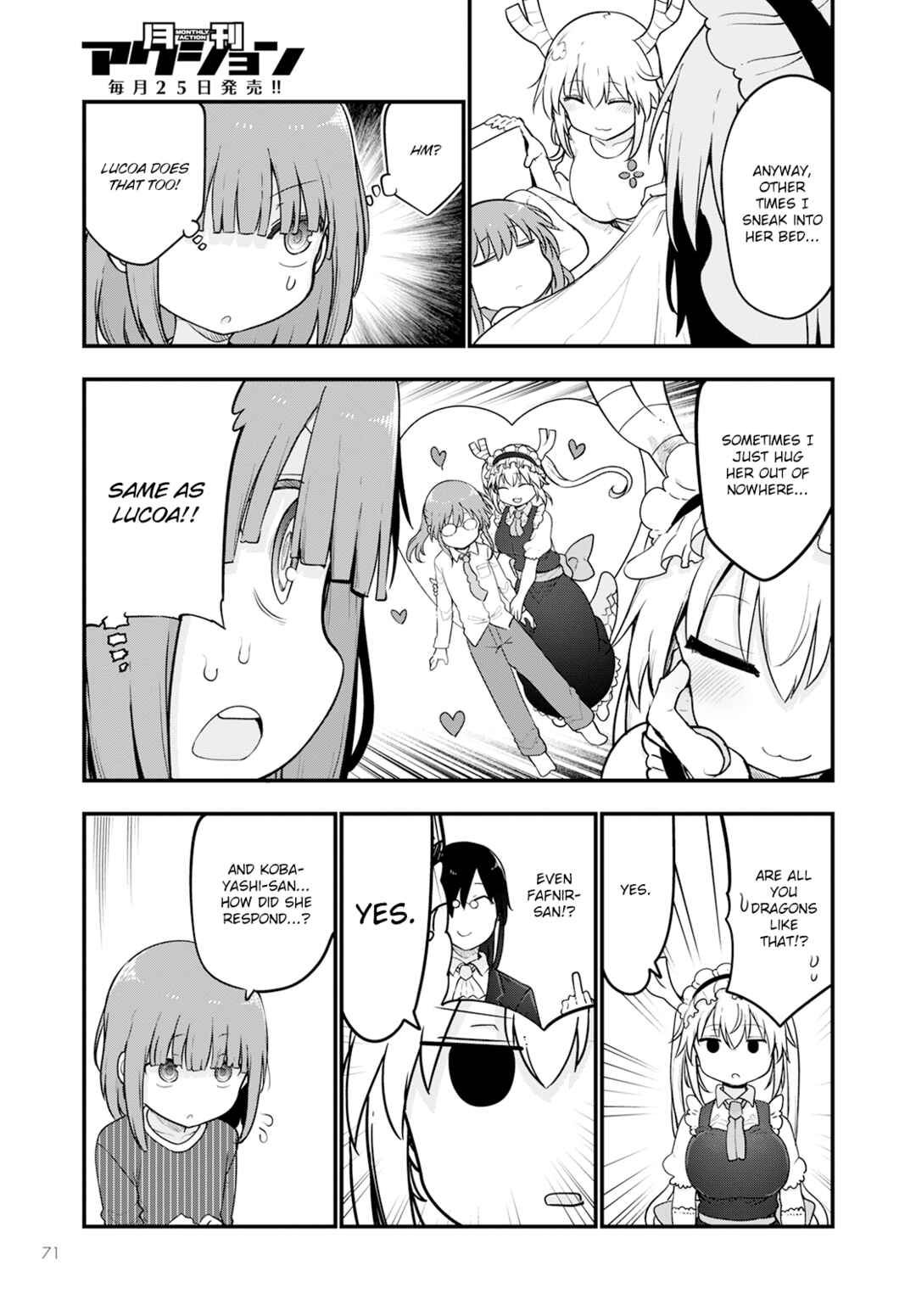 Kobayashi-san Chi no Maid Dragon Chapter 125 page 4