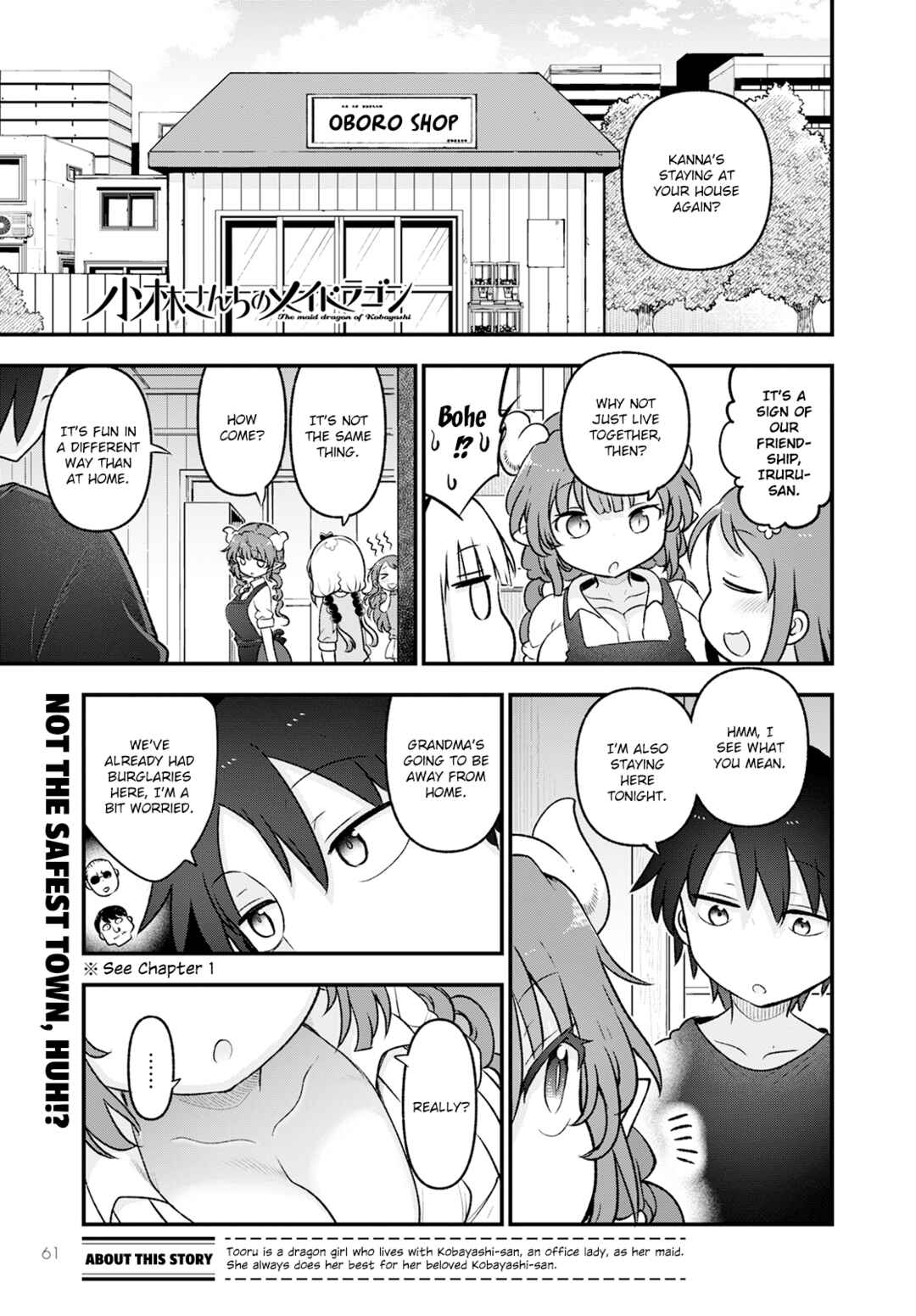 Kobayashi-san Chi no Maid Dragon Chapter 130 page 0
