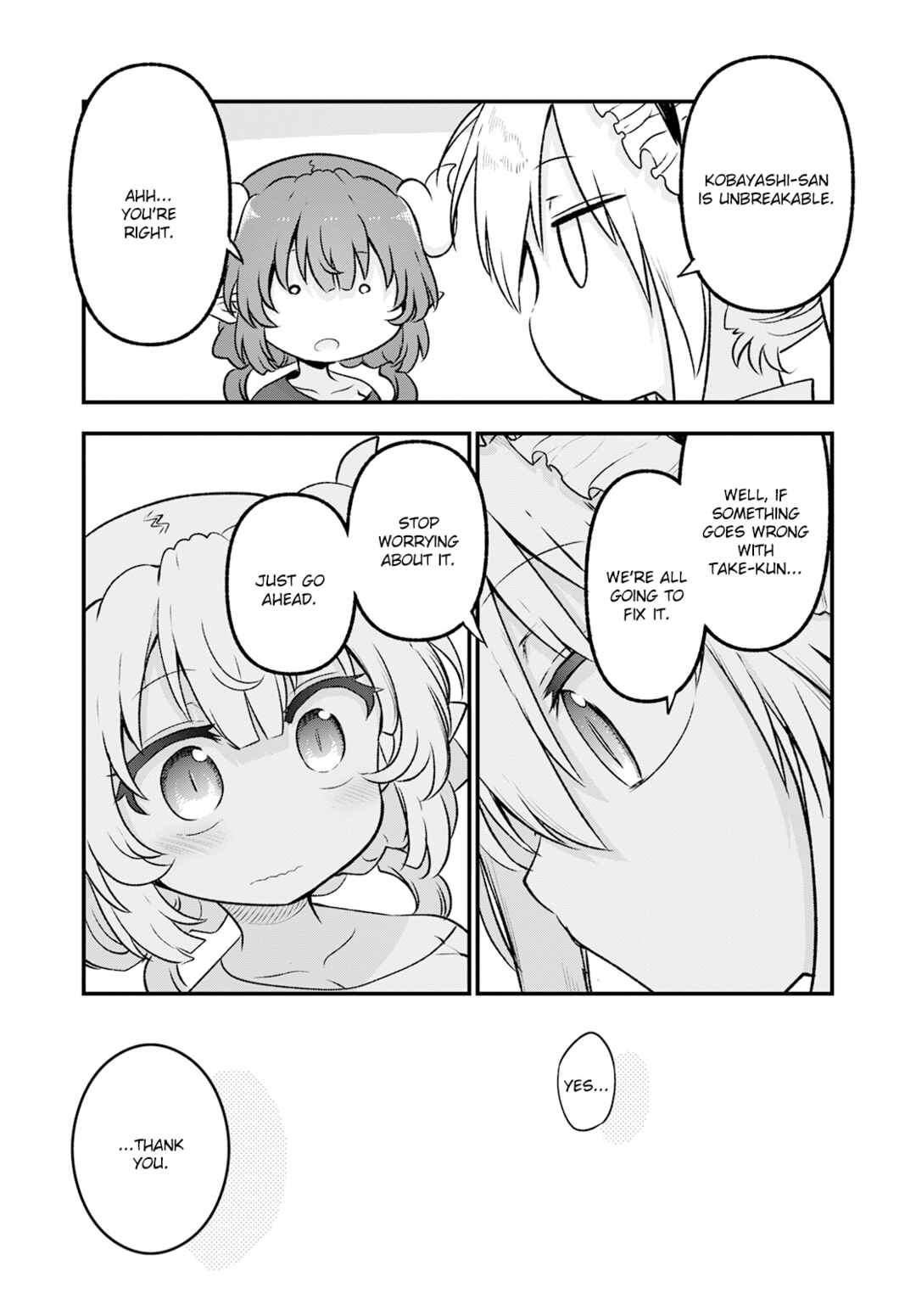 Kobayashi-san Chi no Maid Dragon Chapter 130 page 12